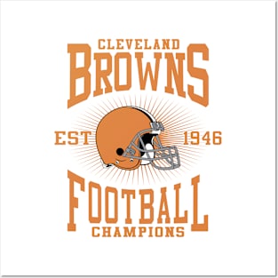 Cleveland Browns Football Champions Posters and Art